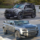 Land Rover Defender 2019- гг. Передняя губа бампера (Карбон) фото 2
