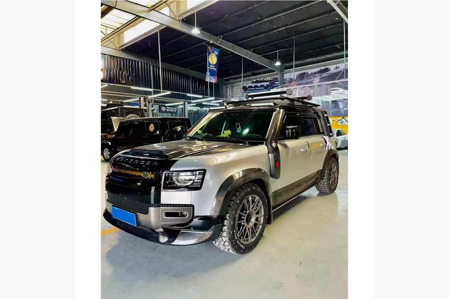 Land Rover Defender 2019- гг. Расширители арок (Bushwacker, 6 шт., карбон) Фото 2