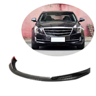 Cadillac ATS 2012-2019 гг. Накладка на передний бампер Lip (для Base 2015-2017, Карбон) фото 1