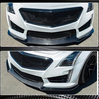 Передний бампер Лип V2 для CTS V Sedan 2016-2019 Карбон фото 3