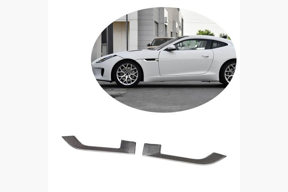 Jaguar F-Type 2013-2024 гг. Карбоновая накладка на передние крылья (2013-2016) Image