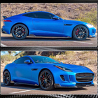 Jaguar F-Type 2013-2024 гг. Боковые Пороги (2013-2016, Карбон) фото 4