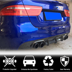 Jaguar XE 2016- гг. Диффузор заднего бампера V1 (2015-2019, Карбон) фото 2