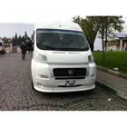 Fiat Ducato 2006-2025 гг. Передняя накладка 2006-2014 (3 части, грунтованная под покраску) фото 2