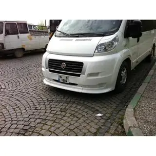 Передняя накладка 2006-2013 (3 части, под покраску) Citroen Jumper 2007-2025 гг. фото 2