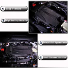 Honda Civic Sedan X 2016-2021 гг. Крышка двигателя (Карбон) фото 3