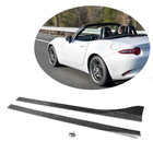 Mazda MX-5 2014- гг. Боковые Пороги (2016-2018, Карбон) фото 1