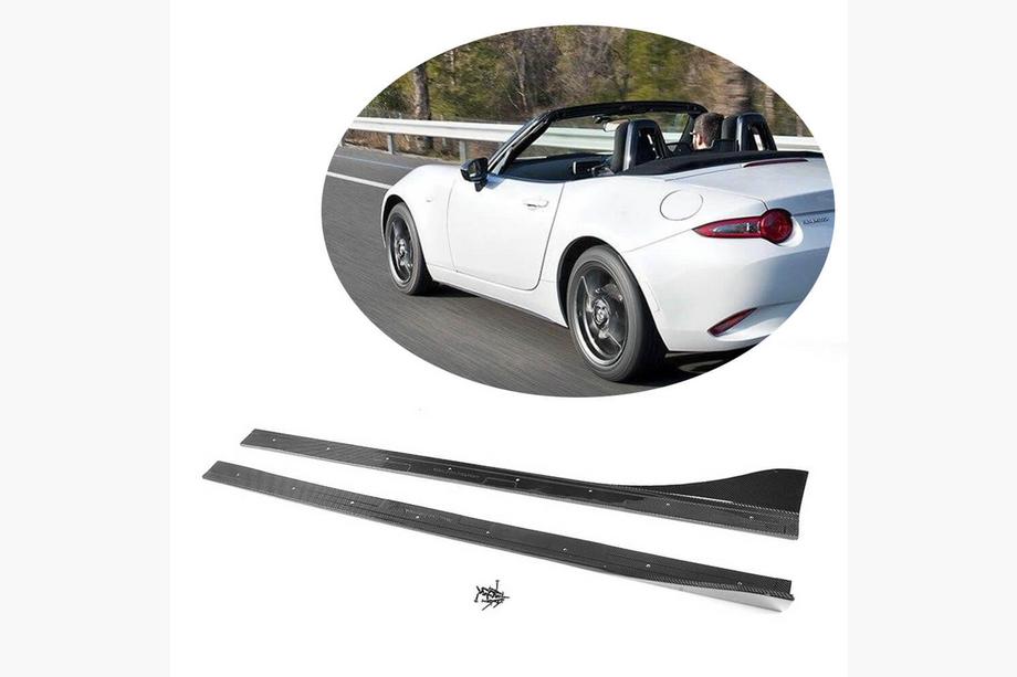 Mazda MX-5 2014- гг. Боковые Пороги (2016-2018, Карбон) Image