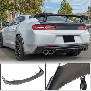 Спойлер V1 (Карбон) Chevrolet Camaro 2015- гг. фото 1