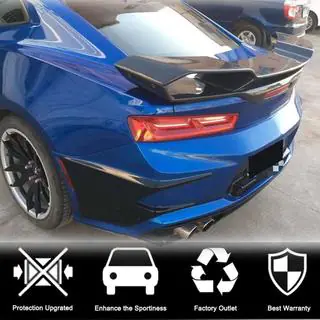 Спойлер V2 (Карбон) Chevrolet Camaro 2015- гг. фото 2