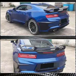 Спойлер V2 (Карбон) Chevrolet Camaro 2015- гг. фото 3