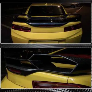 Спойлер V2 (Карбон) Chevrolet Camaro 2015- гг. фото 4
