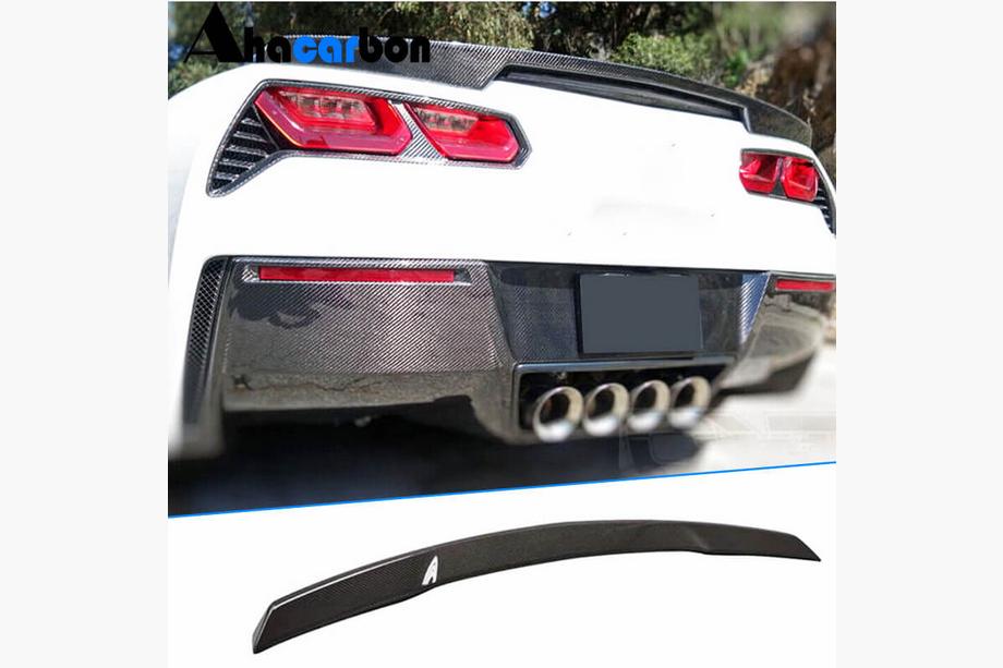 Chevrolet Corvette C7 2013-2019 гг. Спойлер (Карбон) Image