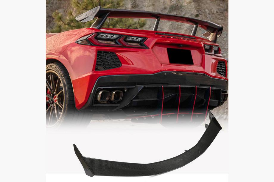 Chevrolet Corvette C8 2019- гг. Спойлер V1 (Карбон) Image