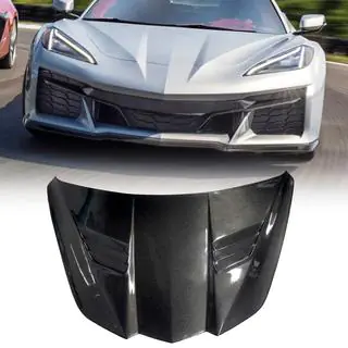 Капот (для Z06, 2022-2024, Карбон) Chevrolet Corvette C8 2019- гг. фото 1