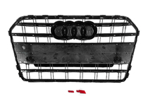 Audi A6 C7 2011-2017 гг. Передняя Черная Решетка S-Style (2014-2017) фото 5