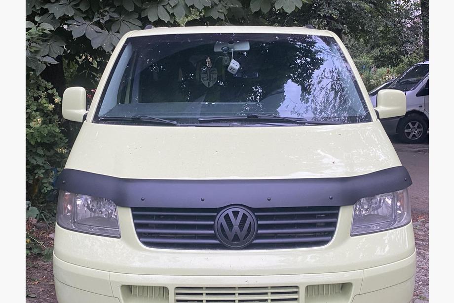 Volkswagen T5 Transporter 2003-2010 гг. Дефлектор капота (EuroCap) Фото 12