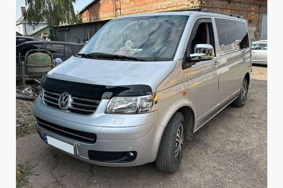 Volkswagen T5 Transporter 2003-2010 гг. Дефлектор капота (EuroCap) Image