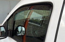 Opel Combo 2019- гг. Вставные ветровики Niken Luxury (2 шт) фото 2