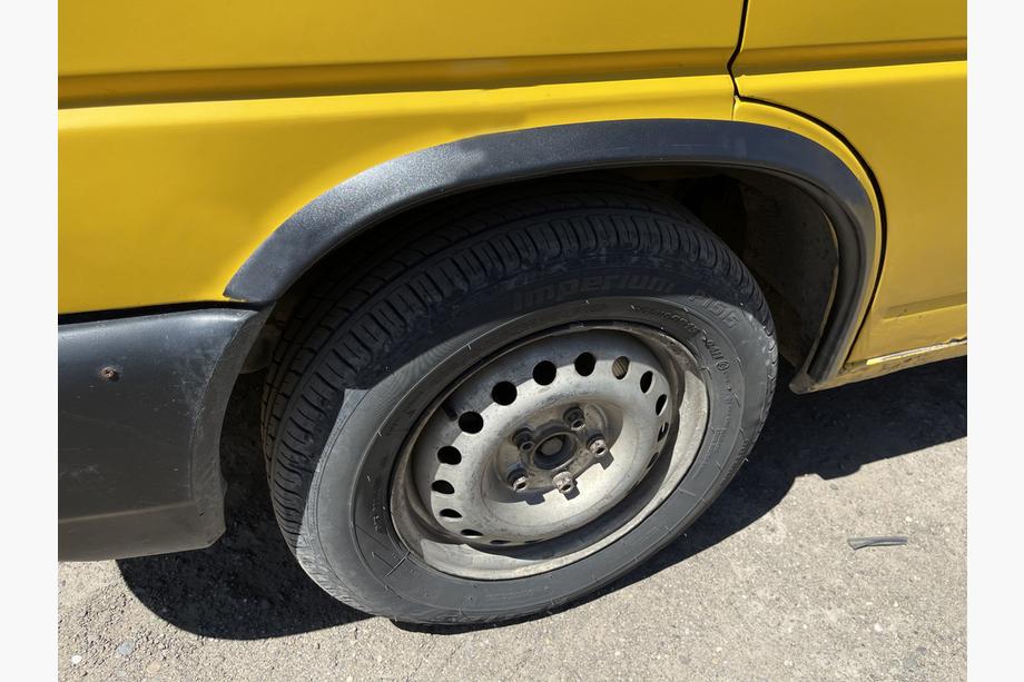 Volkswagen T4 Transporter 1990-2003 гг. Расширители арок (4 шт, черные) Фото 3