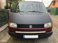Volkswagen T4 Transporter 1990-2003 гг. Чехол капота на прямой капот (кожзаменитель) фото 1