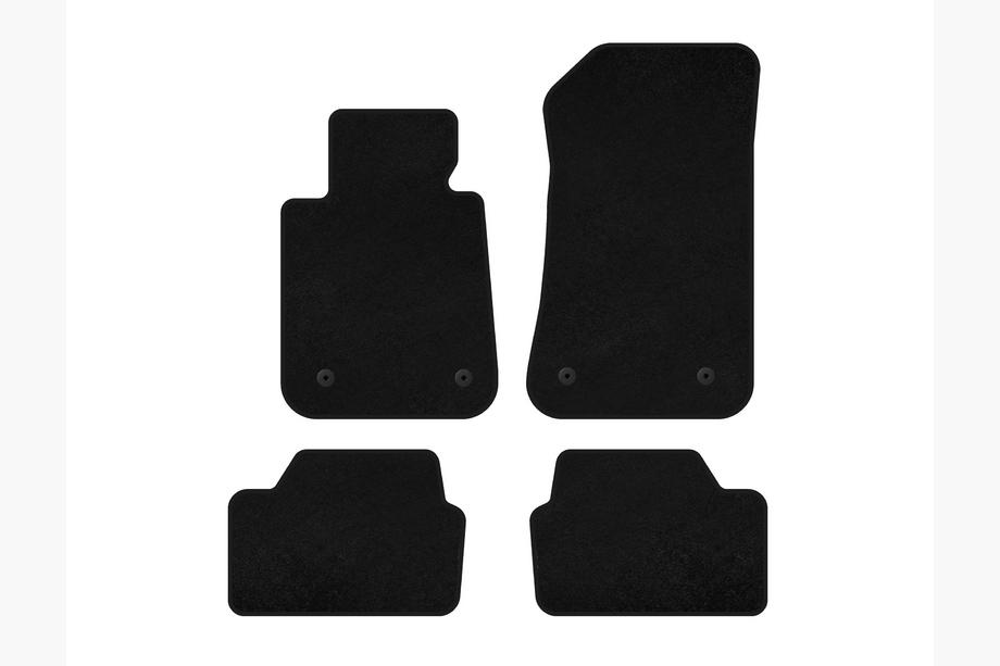 BMW 1 серия E81/E82/E87/E88 2004-2011 гг. Текстильные коврики Deluxe (Черный) Image