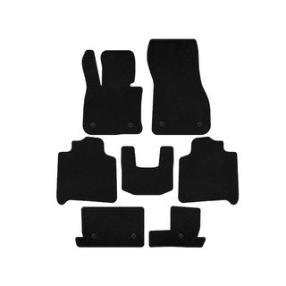Текстильные коврики Deluxe (Для F46, 3 ряда, Черный) BMW 2 серия Active Tourer F45/F46 2014-2021 гг. фото 1