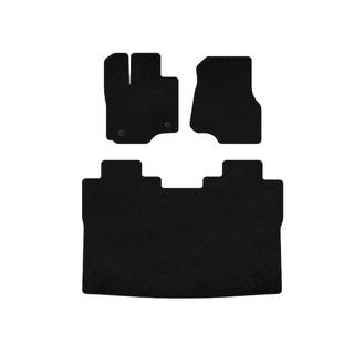 Текстильные коврики Deluxe (Raptor, Черный) Ford F-150 2014-2021 гг. фото 1