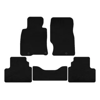 Текстильные коврики Deluxe (G25-G35, SD, черный) фото 1