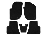 Land Rover Freelander I 1997-2006 гг. Текстильные коврики Deluxe (Черный) фото 1