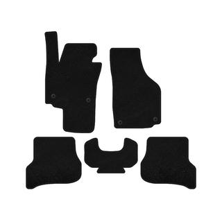 Текстильные коврики Deluxe (Черный) Seat Altea 2004-2015 гг. фото 1