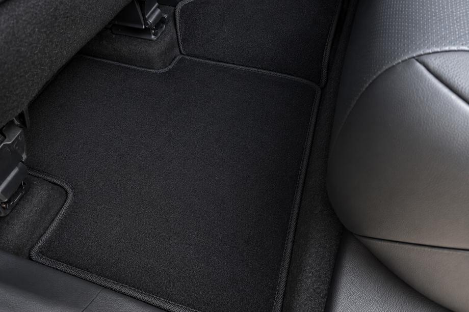 Toyota Rav 4 2019–2025 гг. Текстильные коврики Deluxe (Черный) Фото 2