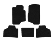Chevrolet Silverado 2007-2013 гг. Текстильные коврики Deluxe (Черный) фото 1