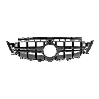 Передняя решетка в стиле E63 AMG Silver (для Avantgarde/AMG-Line/E43 AMG/E53 AMG 2016-2019) фото 4