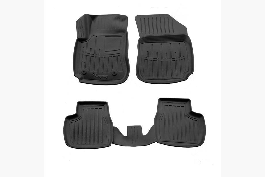 Citroen Cactus 2014-2020 гг. Резиновые коврики Stingray 3D (4 шт) Image