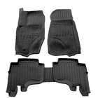 Jeep Grand Cherokee WK 2004-2010 гг. Резиновые коврики Stingray 3D (5 шт) фото 1