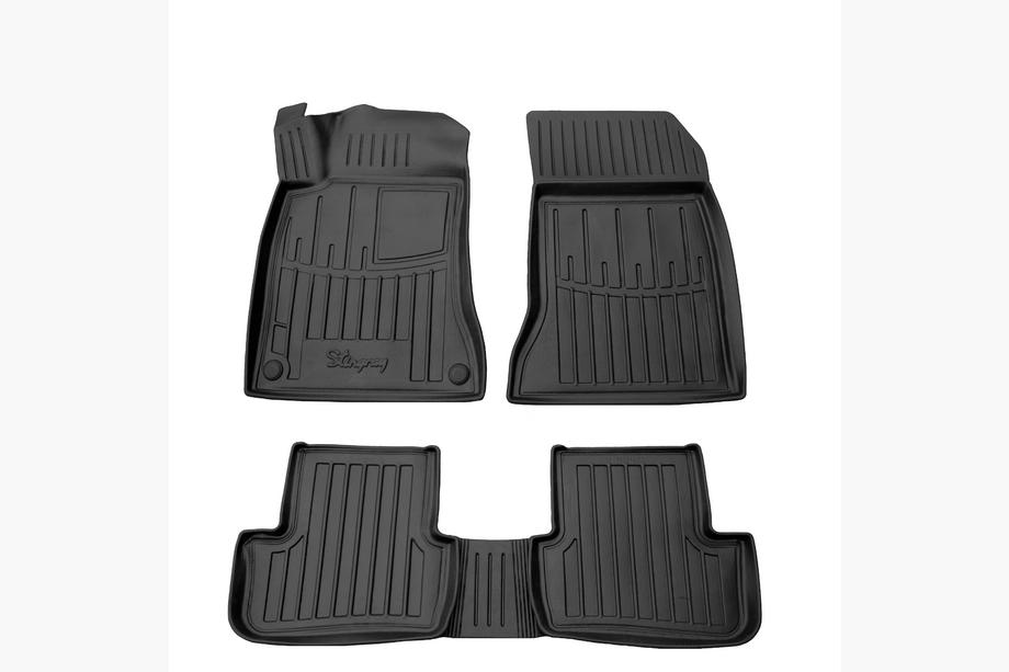 Mercedes A-class W176 2012-2018 гг. Резиновые коврики Stingray 3D (5 шт) Image