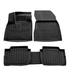 Nissan Qashqai 2021- гг. Резиновые Коврики Stingray 3D (Для e-power, 5 шт) фото 1