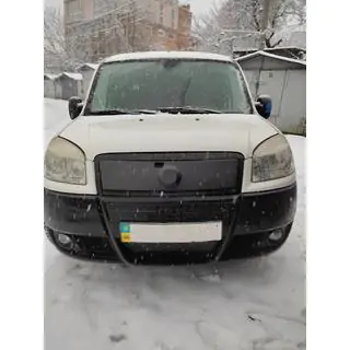 Верхняя зимняя накладка на решетку радиатора фото 1
