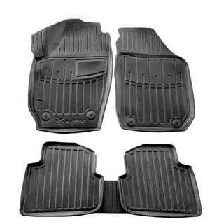 Резиновые коврики Stingray 3D (5 шт) Skoda Roomster 2006-2015 гг.