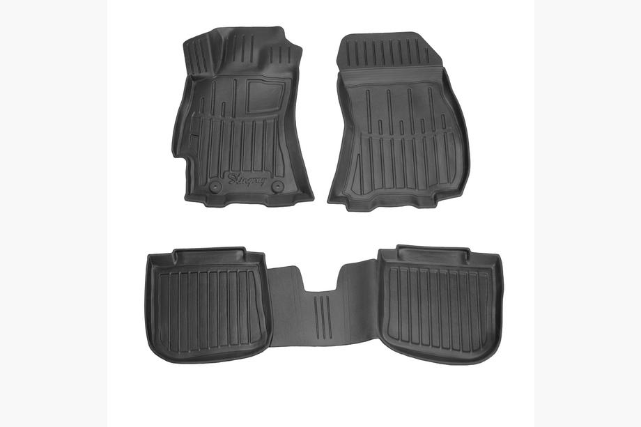 Subaru Outback 2009-2014 гг. Резиновые коврики Stingray 3D (4 шт) Image