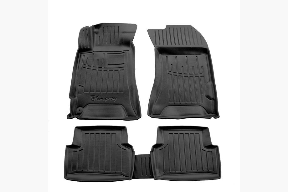 Subaru Forester 2002-2008 гг. Резиновые коврики Stingray 3D (5 шт) Image