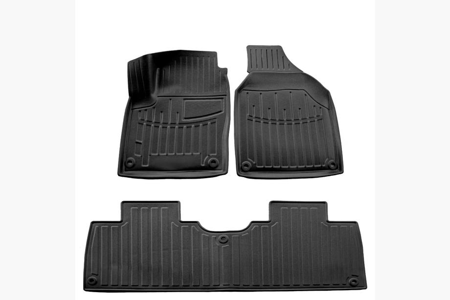Ford Galaxy 1995-2006 гг. Резиновые коврики Stingray 3D (3 шт) Image