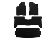 Nissan Armada 2003-2015 гг. Коврики EVA (3 ряда, 2003-2008 Черный) фото 1
