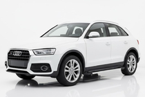 Audi Q3 2011-2019 гг. Боковые пороги RedLine V1 (2 шт., алюминий) фото 1