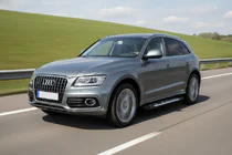 Audi Q5 2008-2017 гг. Боковые Подножки Sunrise (2 шт., Алюминий) фото 1