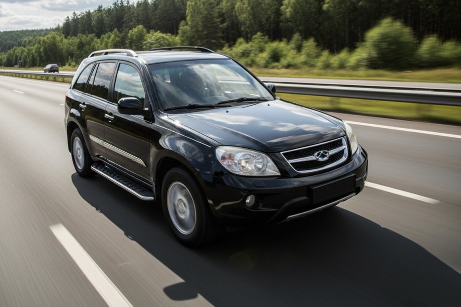 Chery Tiggo 1 2005-2016 гг. Боковые Подножки Maydos V1 (2 шт., Алюминий и Нержавейка) Image