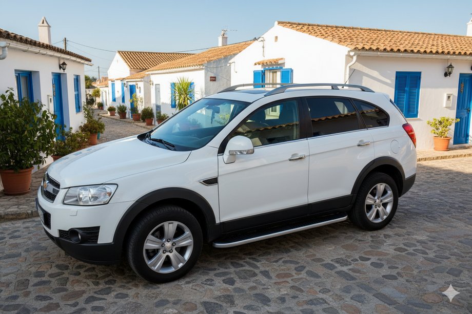 Chevrolet Captiva 2006-2019 гг. Боковые Подножки Tayga Grey (2 шт., Алюминий) Image