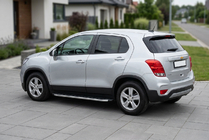 Chevrolet Trax 2012-2023 гг. Боковые Подножки Fullmond (2 шт., Алюминий) фото 1