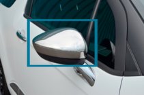 Citroen DS-3 2009-2016 гг. Накладки на Зеркала (2 шт, Нержавеющая Сталь) фото 2